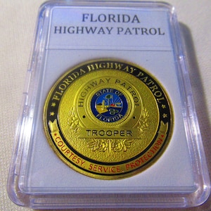 FLORIDA HIGHWAY PATROL Challenge Coin