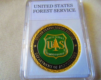 United States Forest Service Challenge Coin