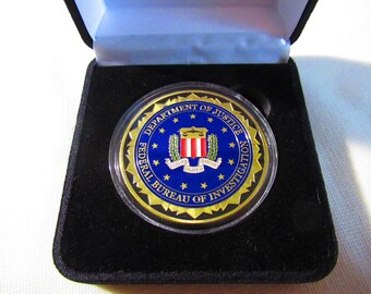 Federal Bureau of Investigation ( FBI ) Challenge Coin