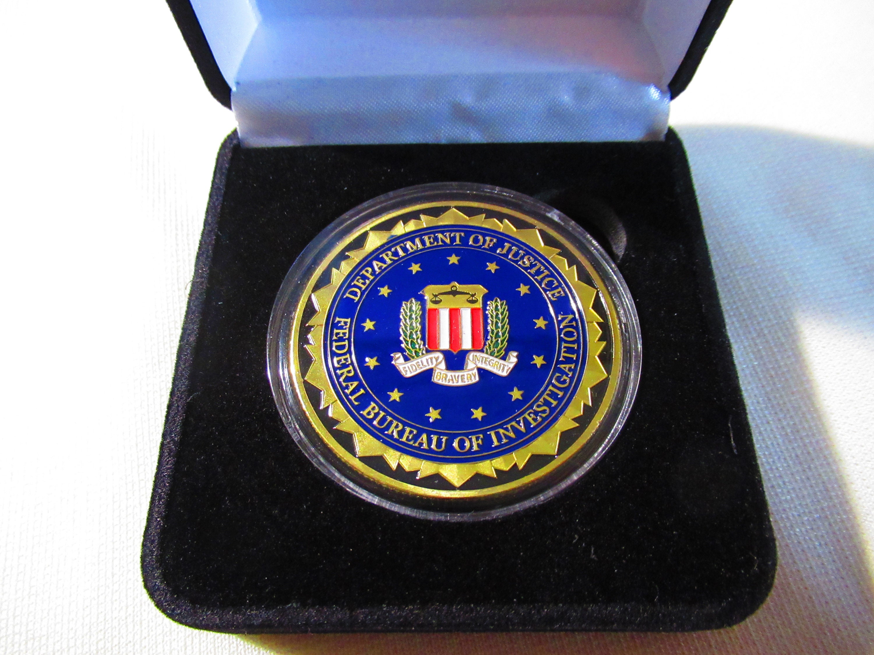 Federal Bureau of Investigation ( FBI ) Challenge Coin