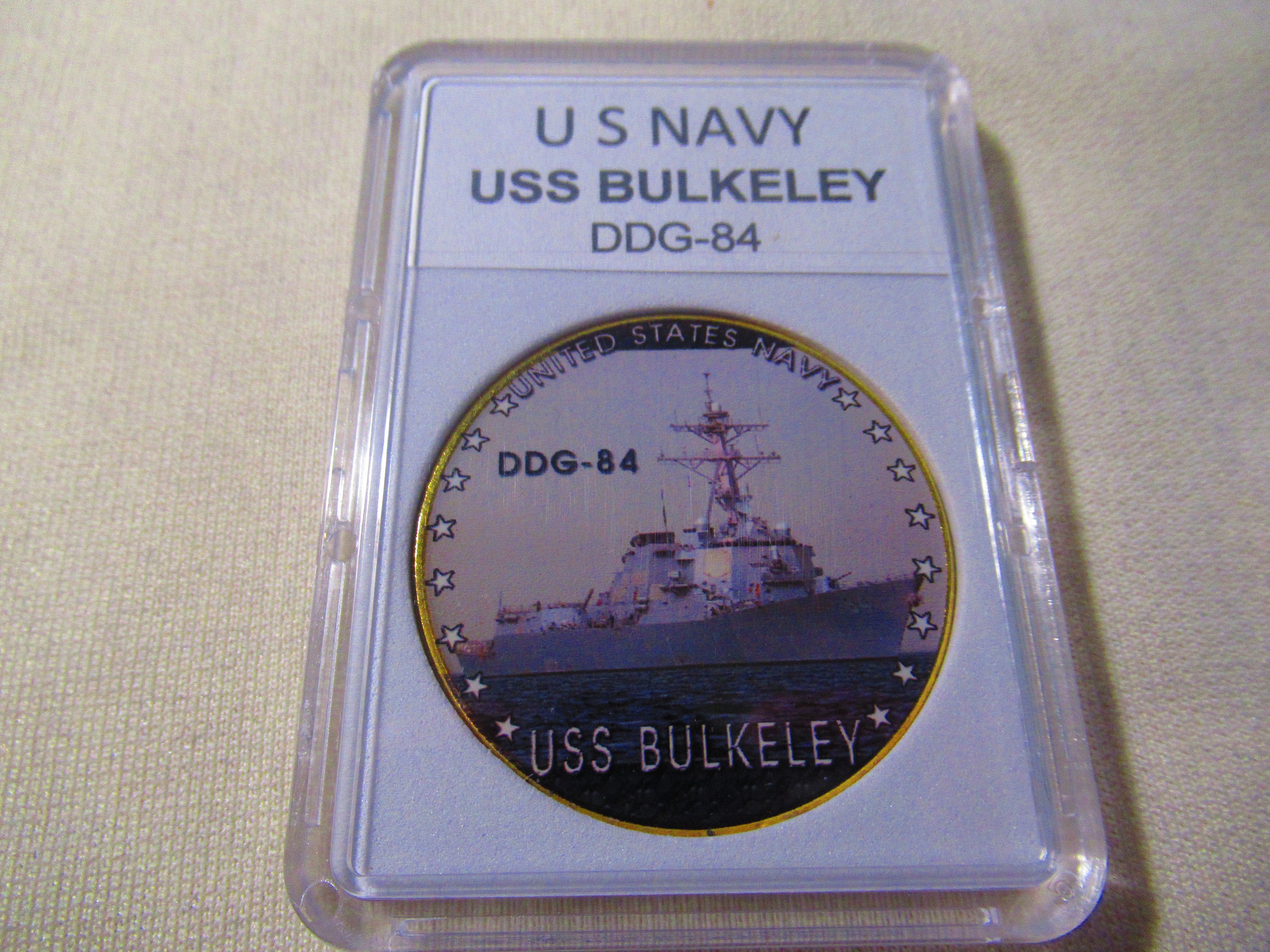 U S Navy - USS BULKELEY (DDG-84) Challenge Coin - Etsy