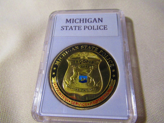 Michigan State Police Trooper Challenge Coin