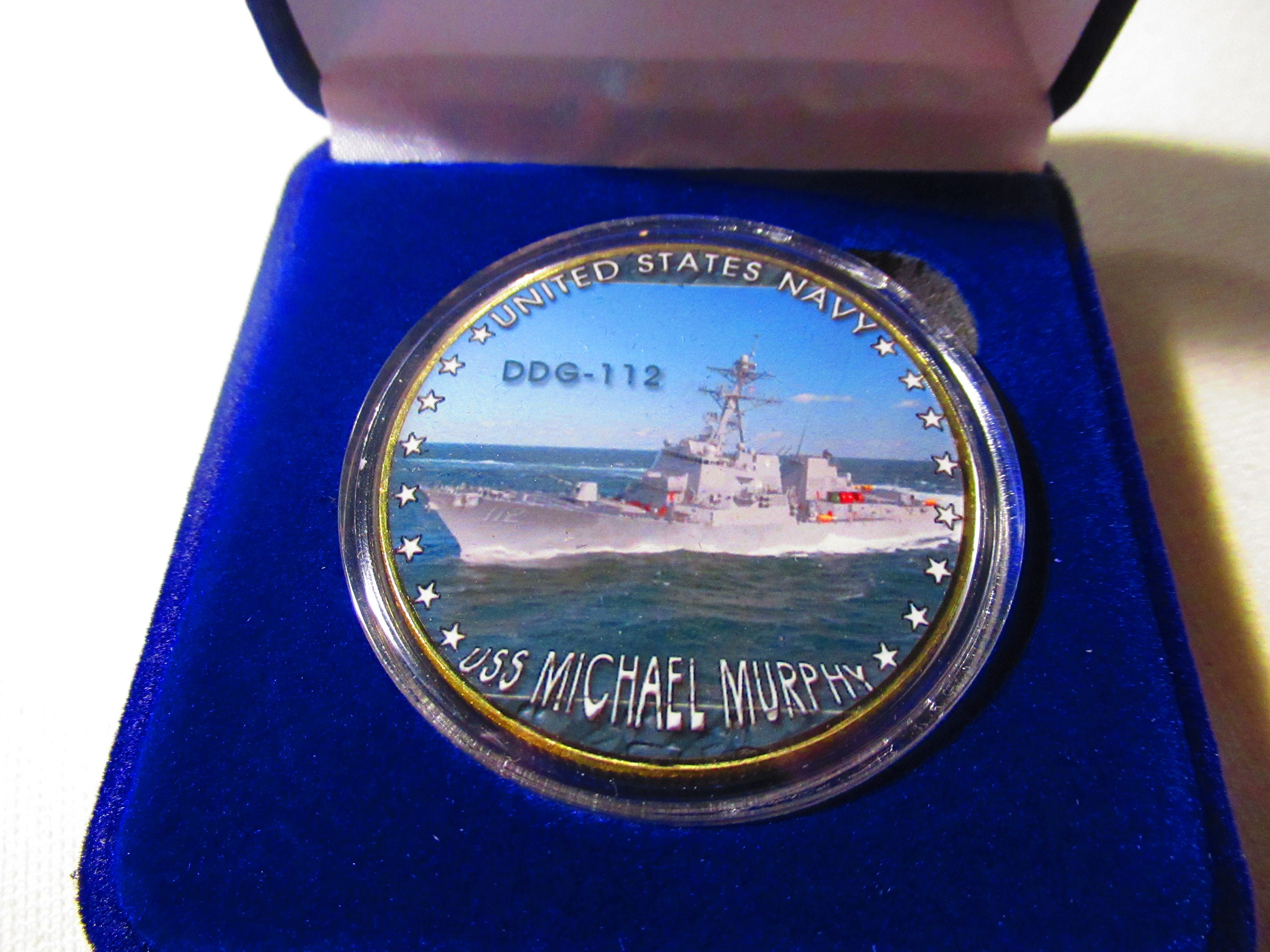 U S Navy - USS Michael Murphy (DDG-112) Challenge Coin
