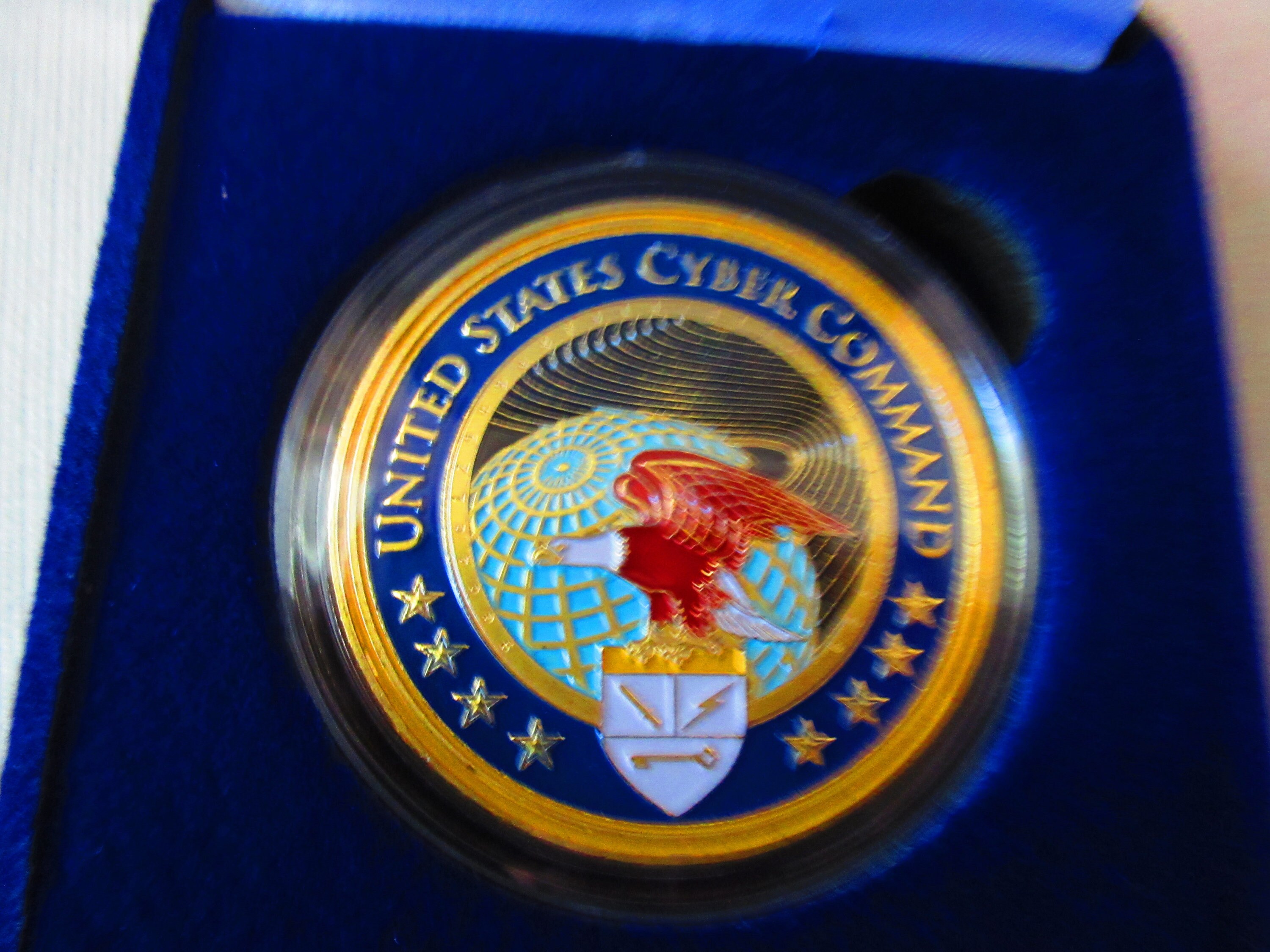 United States Cyber Command Challenge Coin - Etsy
