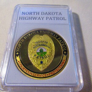 North Dakota Patrol バッジ SERGEANT North Dakota Highway Patrol - Etsy