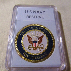 U S NAVY RESERVE Challenge Coin