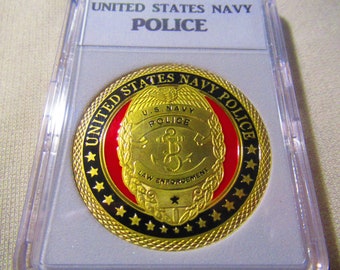 US NAVY POLICE Challenge Coin