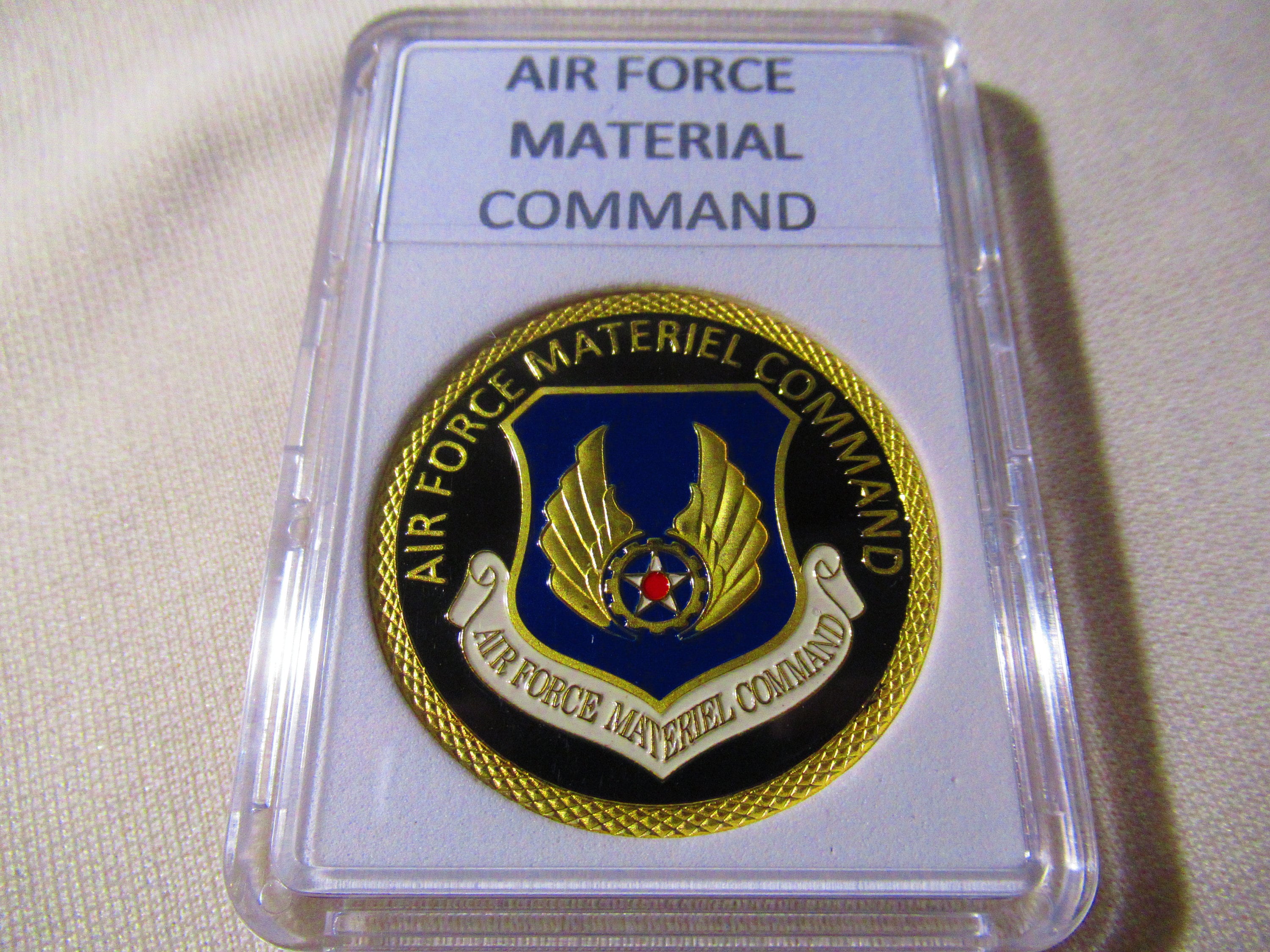Air Force MATERIAL COMMAND Challenge Coin - Etsy
