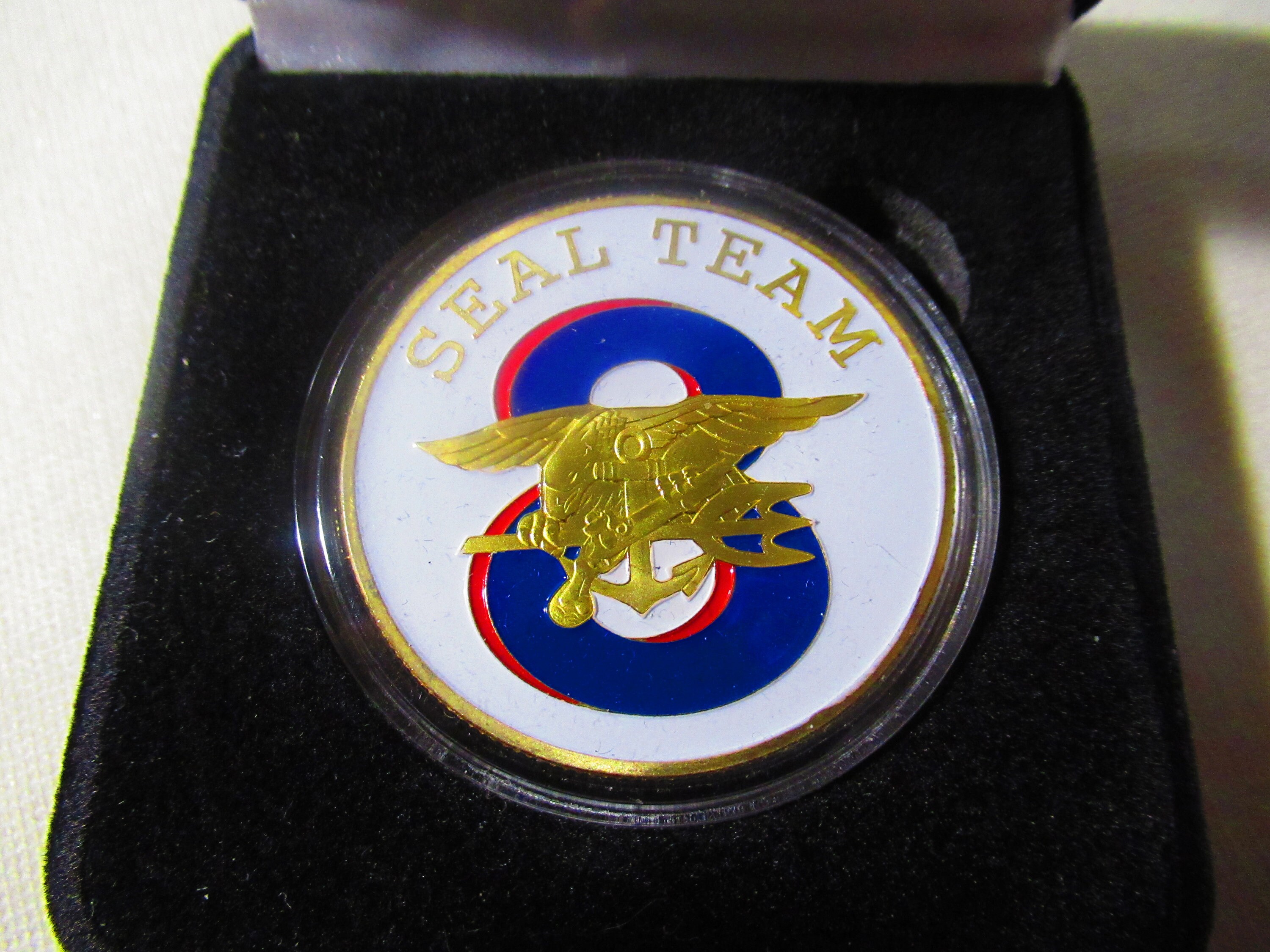 U S Navy SEAL TEAM EIGHT Challenge Coin - Etsy