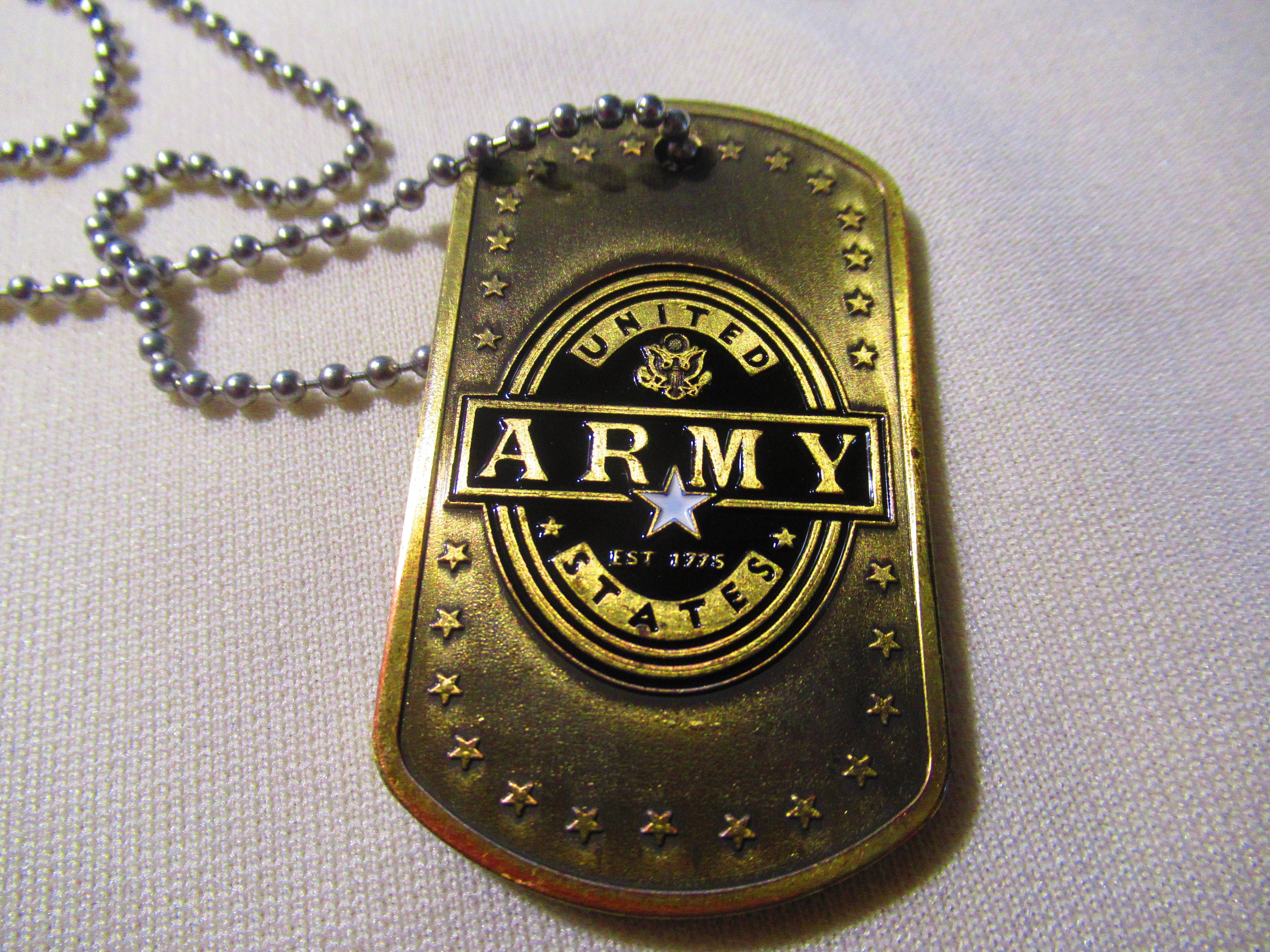 military dog tags