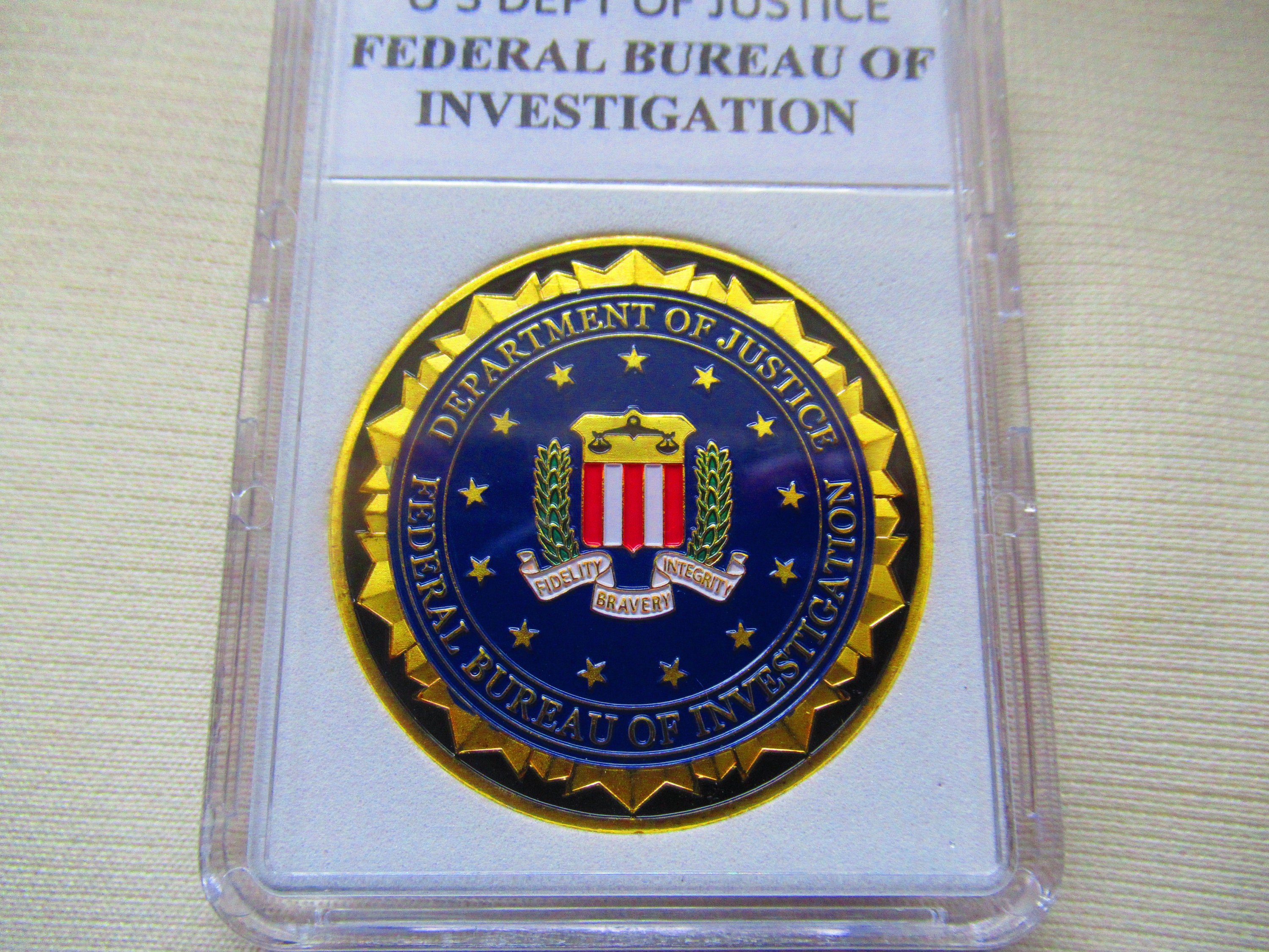 FBI チャレンジコインセット(連邦捜査局) Fbi challenge coin - Etsy 日本