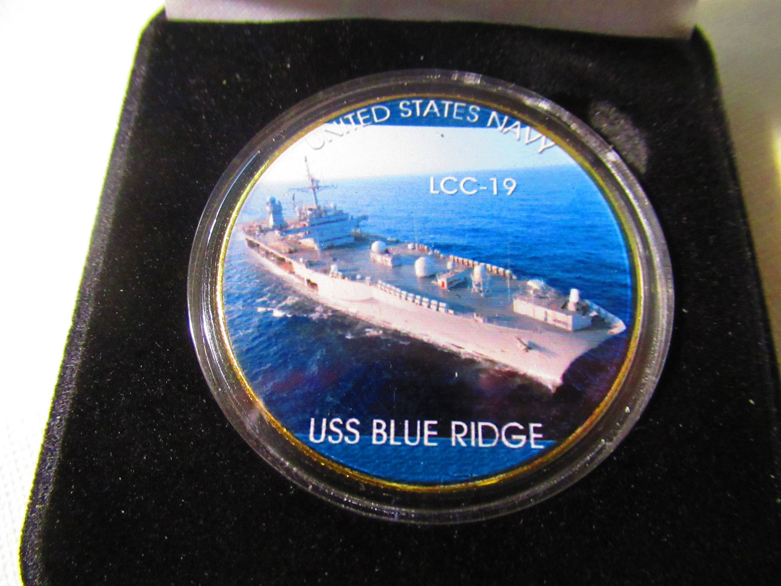 U S Navy - USS Blue Ridge (LCC-19) Challenge Coin - Etsy