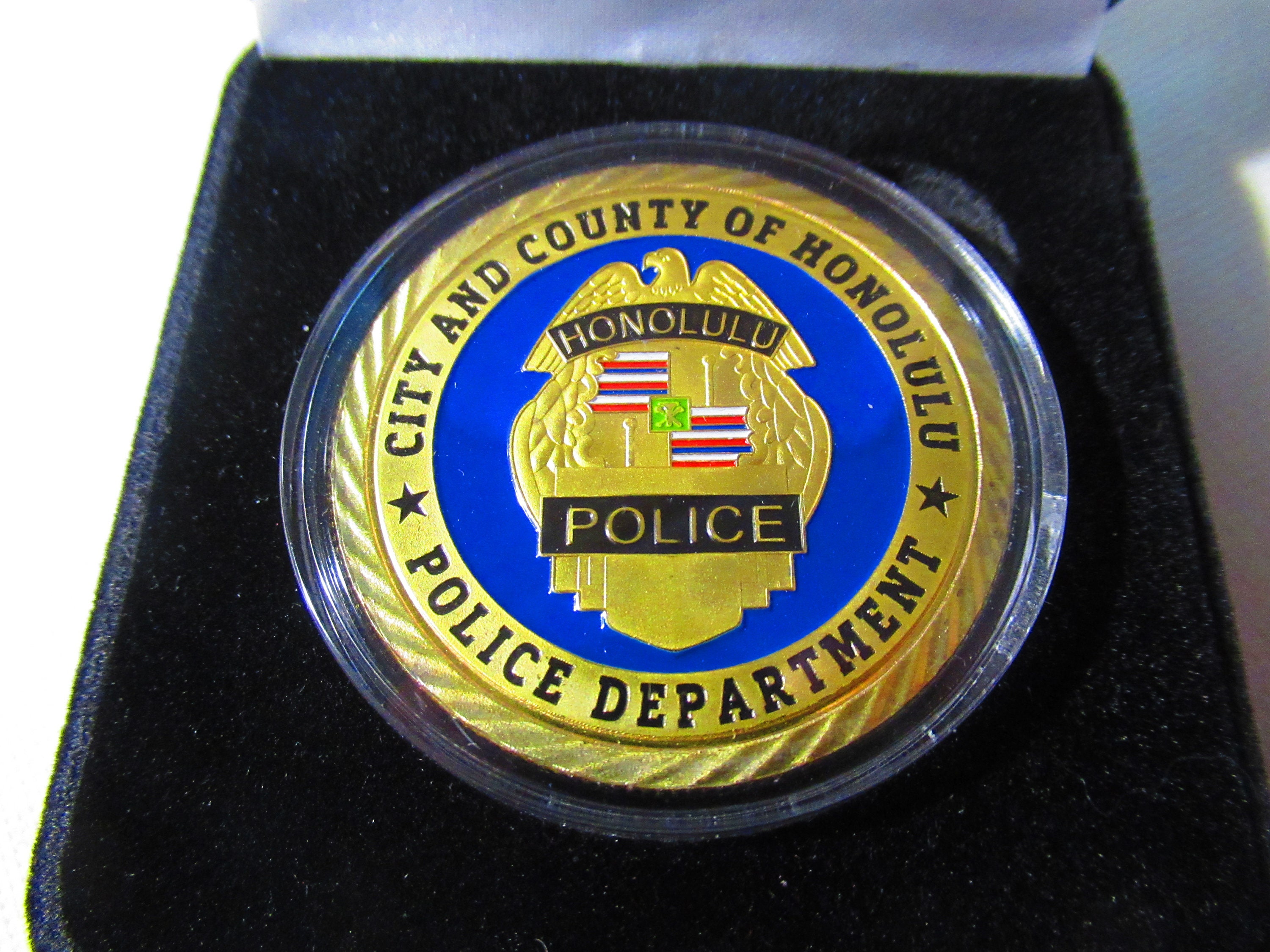 City of HONOLULU POLICE Dept Challenge Coin - Etsy