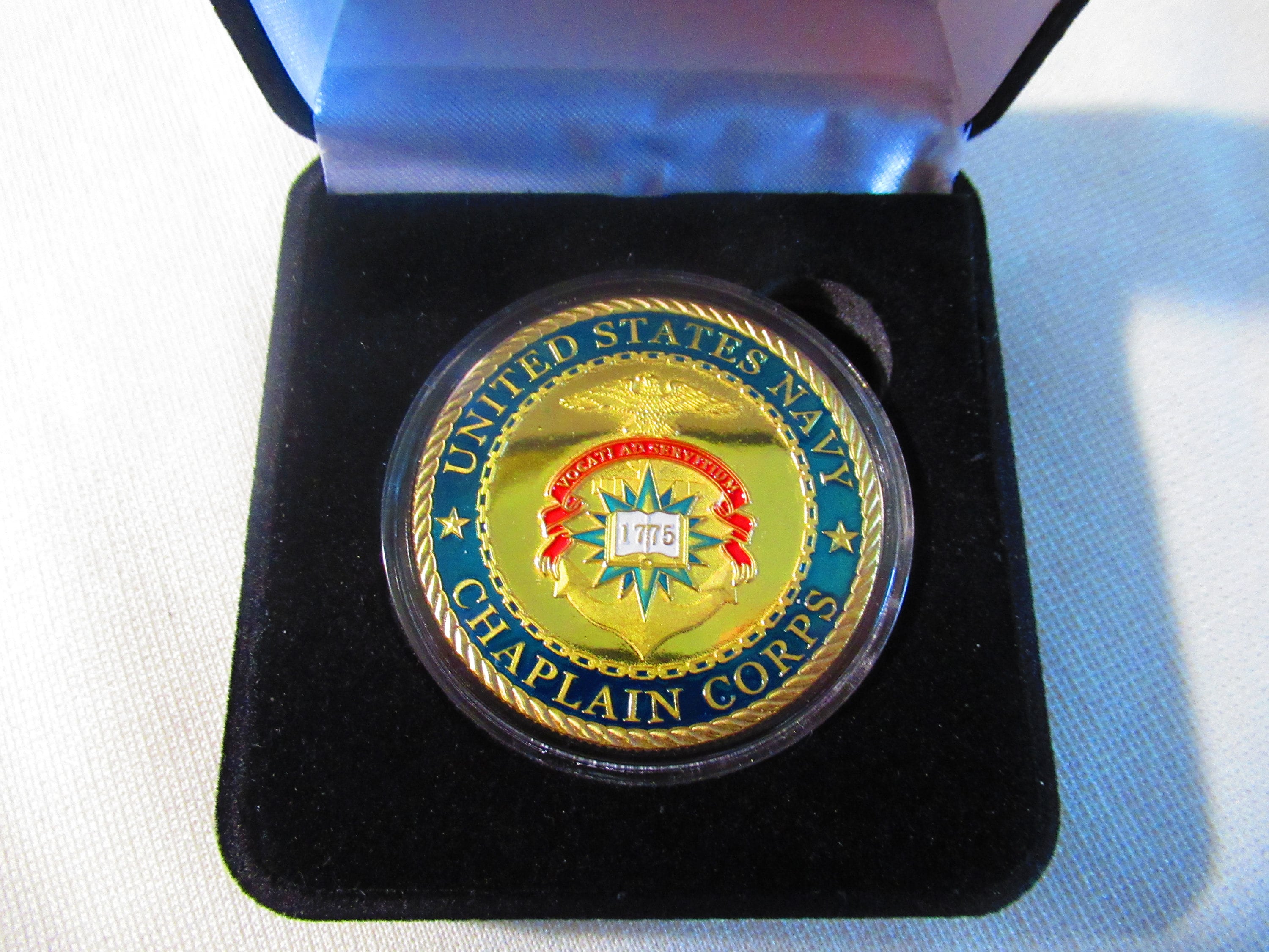 U S NAVY CHAPLAIN CORPS Challenge Coin - Etsy 日本