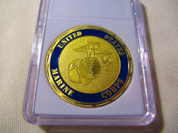U S Marine Corps - 1st MARINE DIVISION Challenge Coin - Etsy