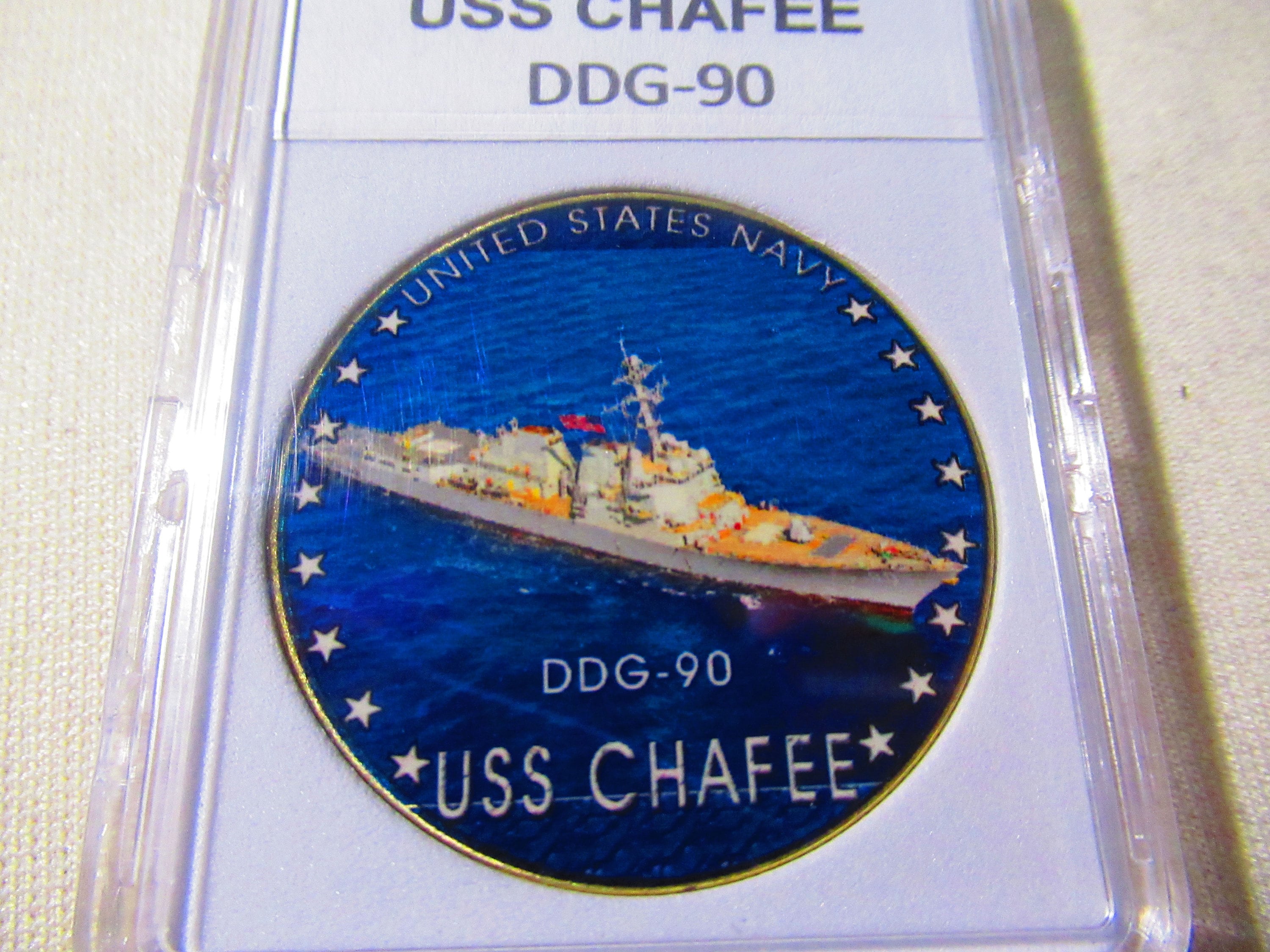 U S Navy - USS CHAFEE (DDG-90) Challenge Coin - Etsy