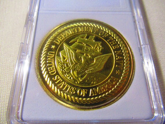 U S Navy - USS PONCE (LPD-15) Challenge Coin - Etsy