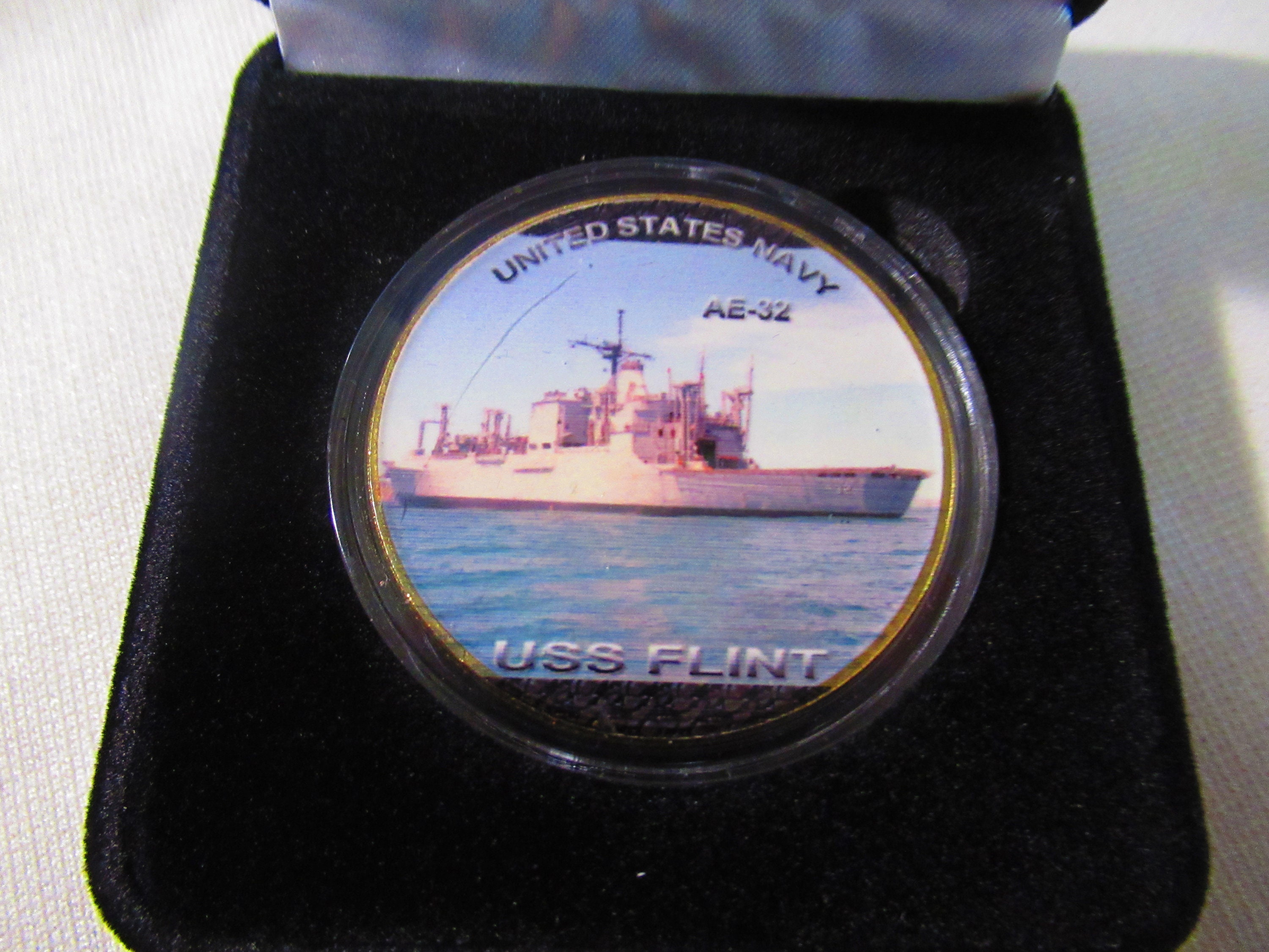 Moneda De Desafío De La Marina De Los EE. UU. USS Vandegrift FFG-48 - Pieza Coleccionable Nueva