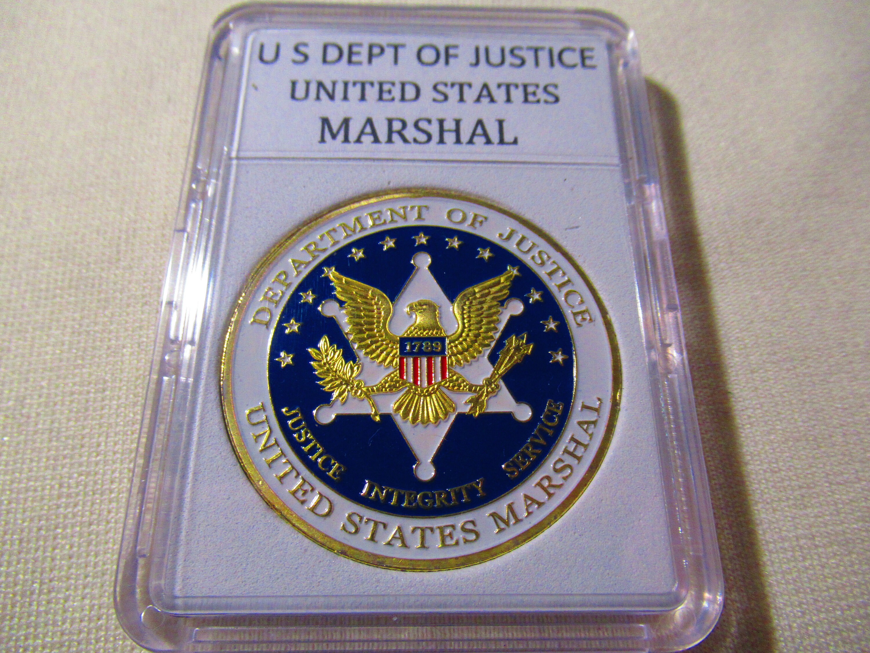 United States Marshal Service Challenge Coin - Etsy