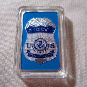 U S Federal Air Marshal  "Special Agent"  challenge coin (BAR)