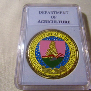Department of Agriculture Challenge Coin