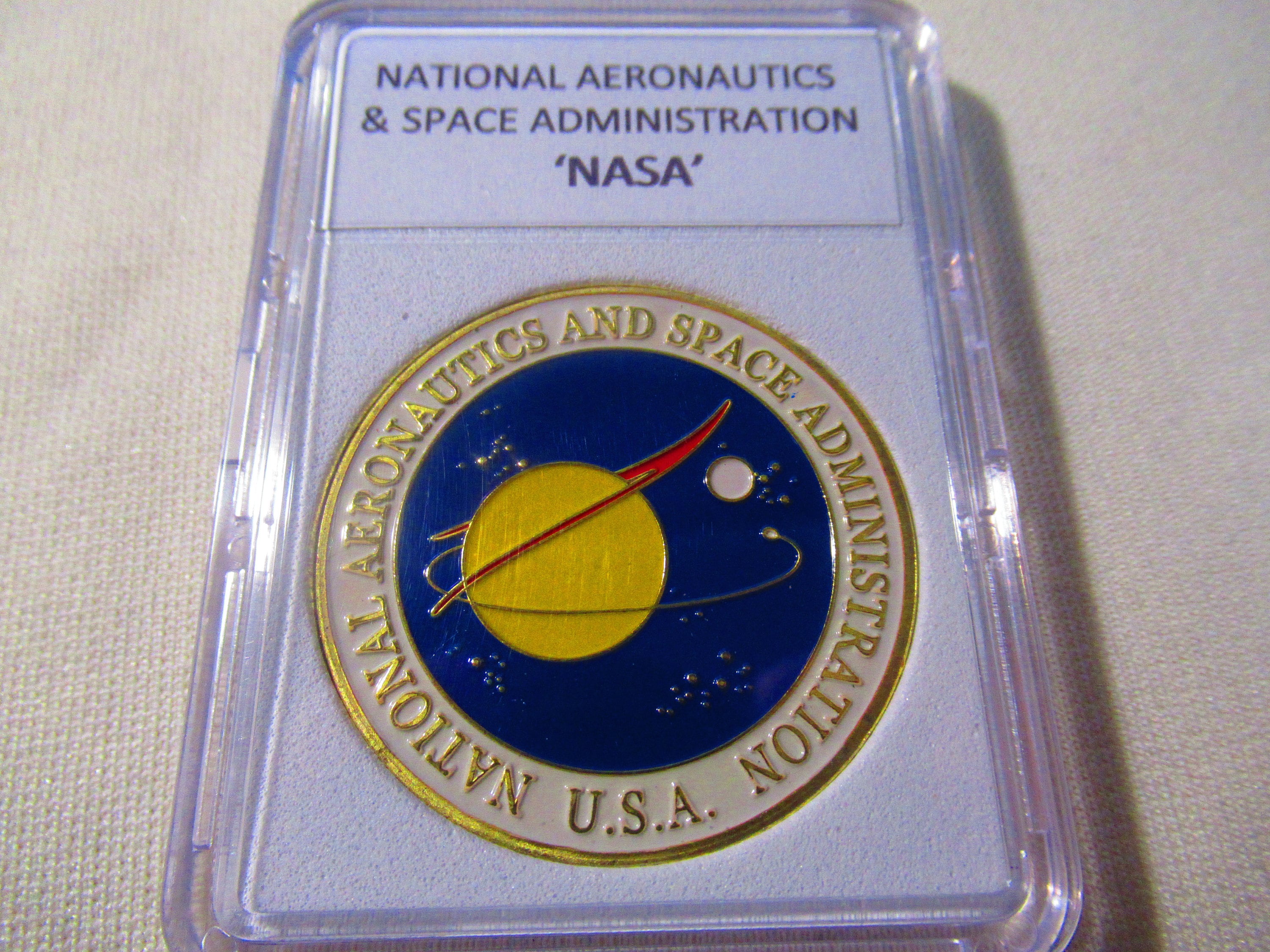 National Aeronautics & Space Administration 'NASA' Challenge Coin