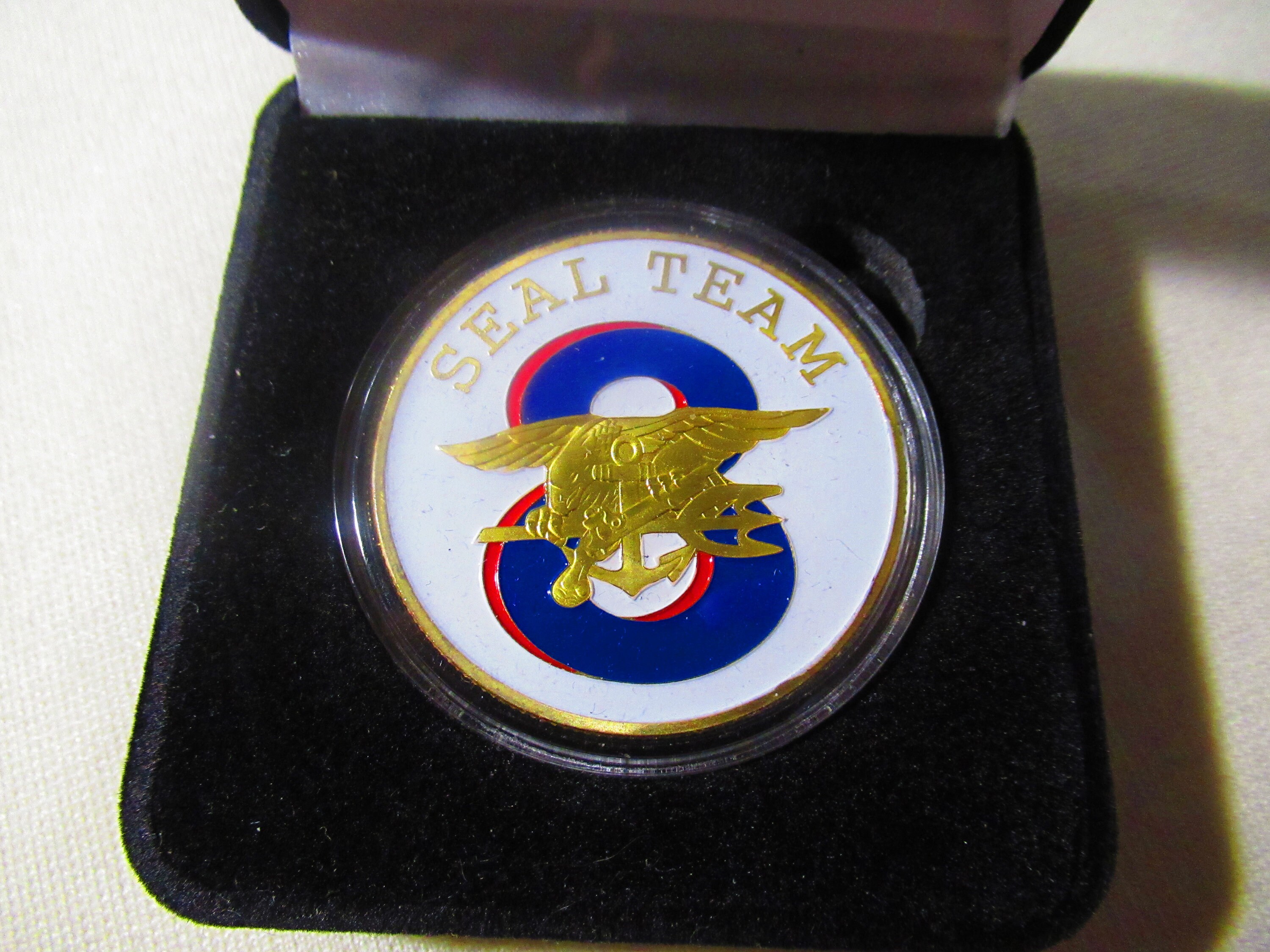 U S Navy SEAL TEAM EIGHT Challenge Coin - Etsy