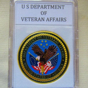 Dept of Veteran Affairs Challenge Coin