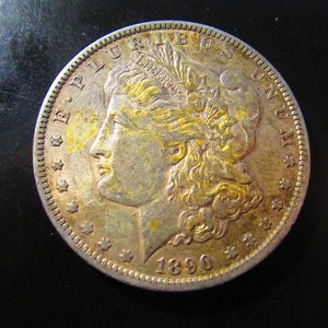 1890 Morgan Silver Dollar
