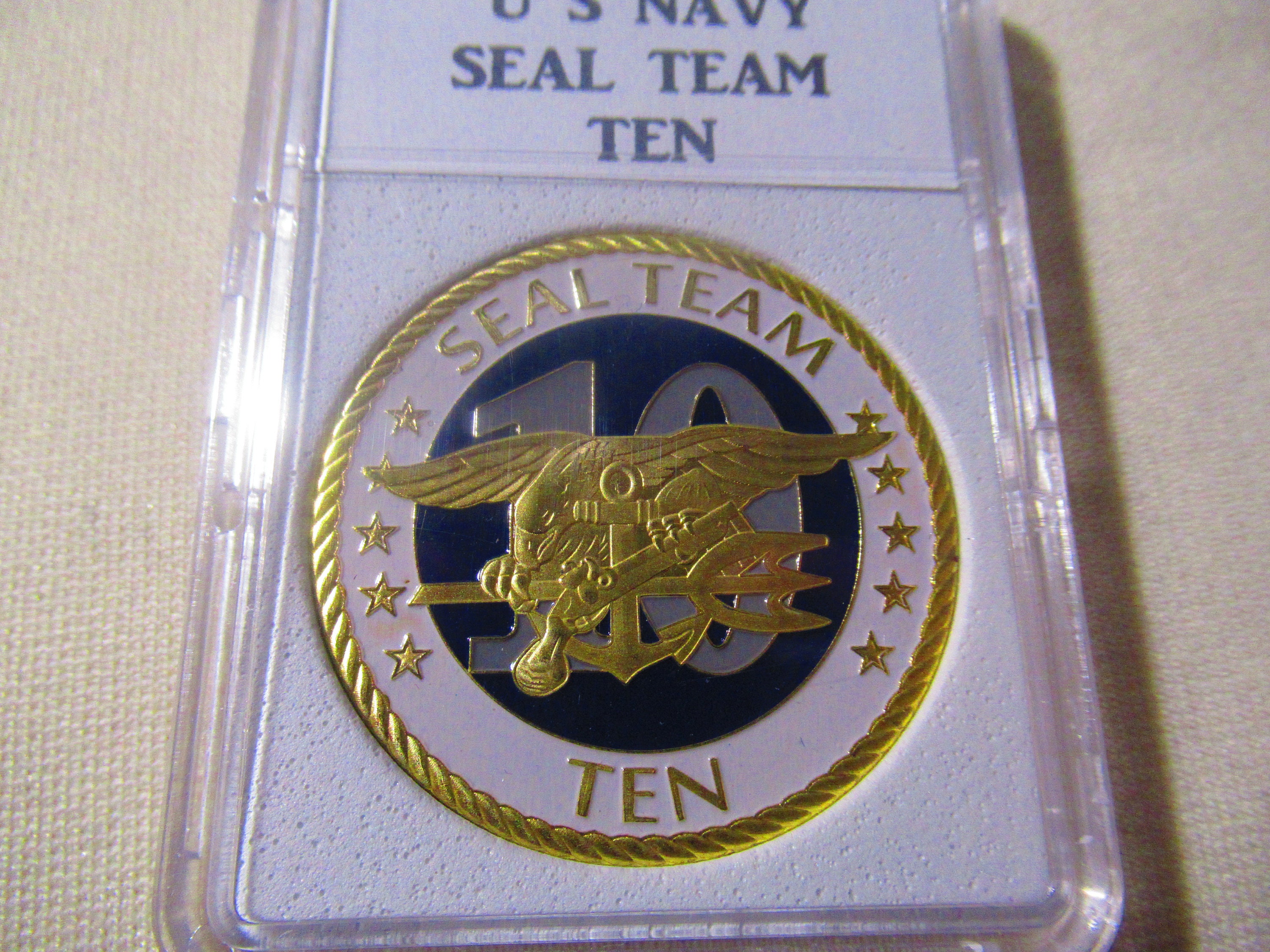 NAVY SEALs team 8 チャレンジコイン SEAL Team 8 / Eight Sons of Odin Navy Challenge Coin