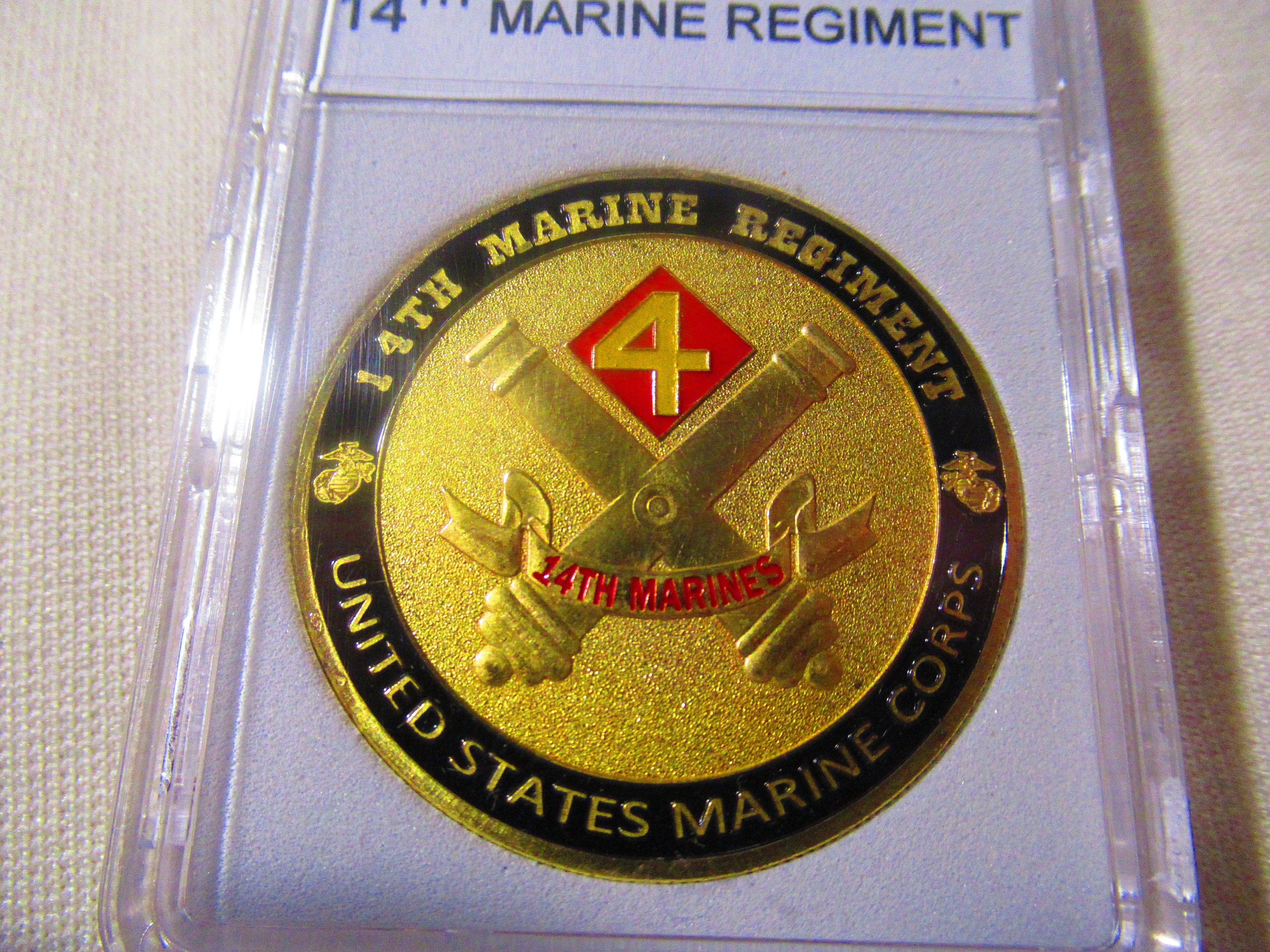 米海兵隊チャレンジコイン／Marine Corps Challenge Coin チャレンジコイン 紋章 アメリカ海兵隊 記念メダル Challenge