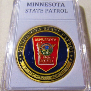 Moneda del desafío de la PATRULLA ESTATAL DE MINNESOTA