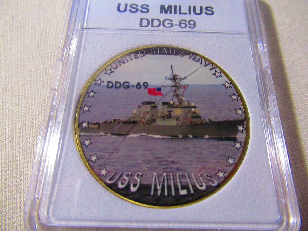 米海軍　USS Milius（DDG-69) ミリアス　コイン USS Milius (DDG-69) – Ranger Coin Store