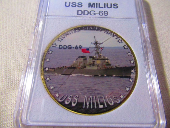 米海軍　USS Milius（DDG-69) ミリアス　コイン USS Milius (DDG-69) – Ranger Coin Store