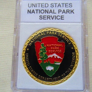 USA National Park Service Challenge Münze