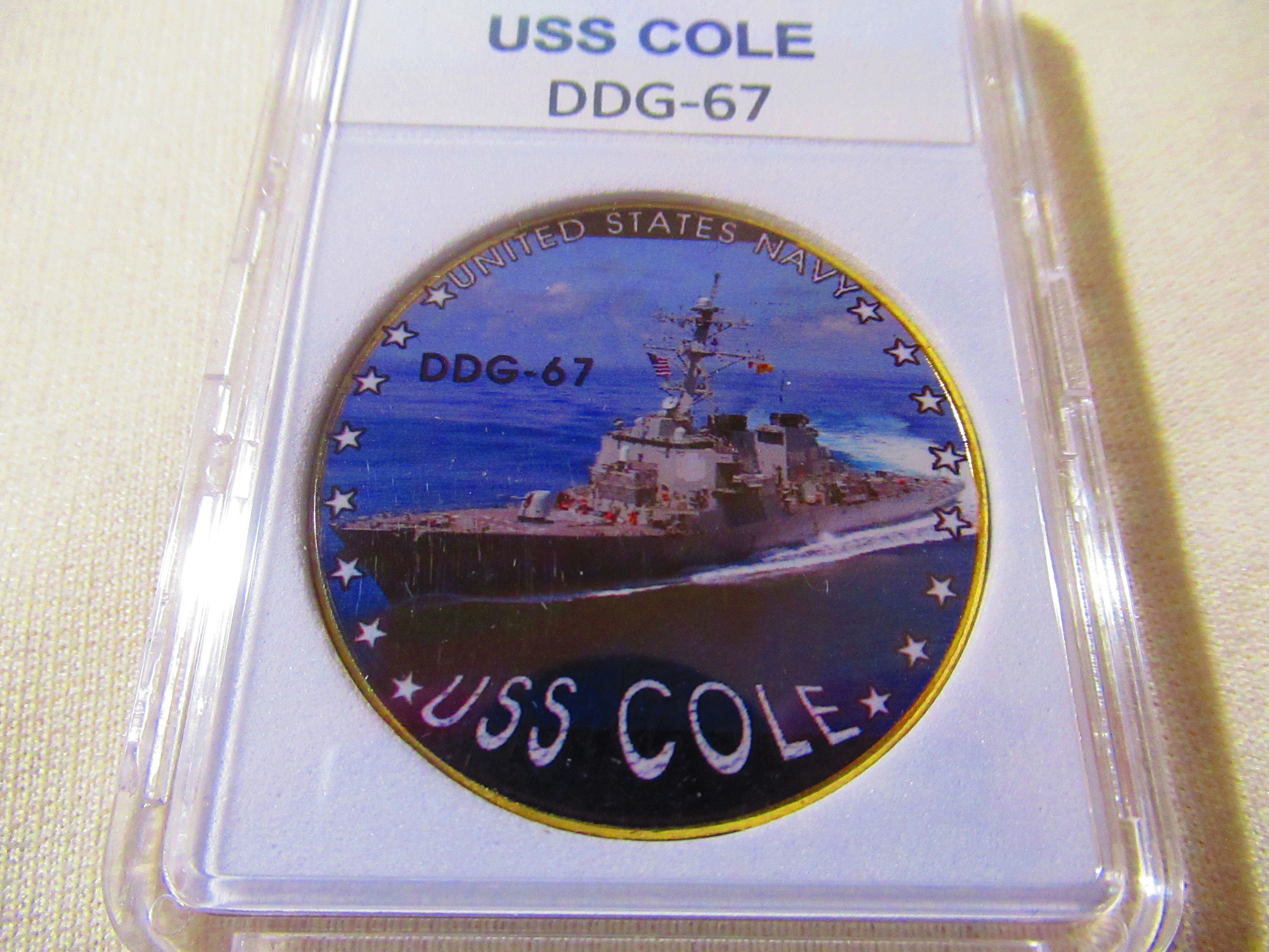 U S Navy - USS COLE (DDG-67) Challenge Coin - Etsy 日本