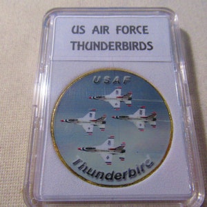 U S Air Force THUNDERBIRDS Challenge Coin