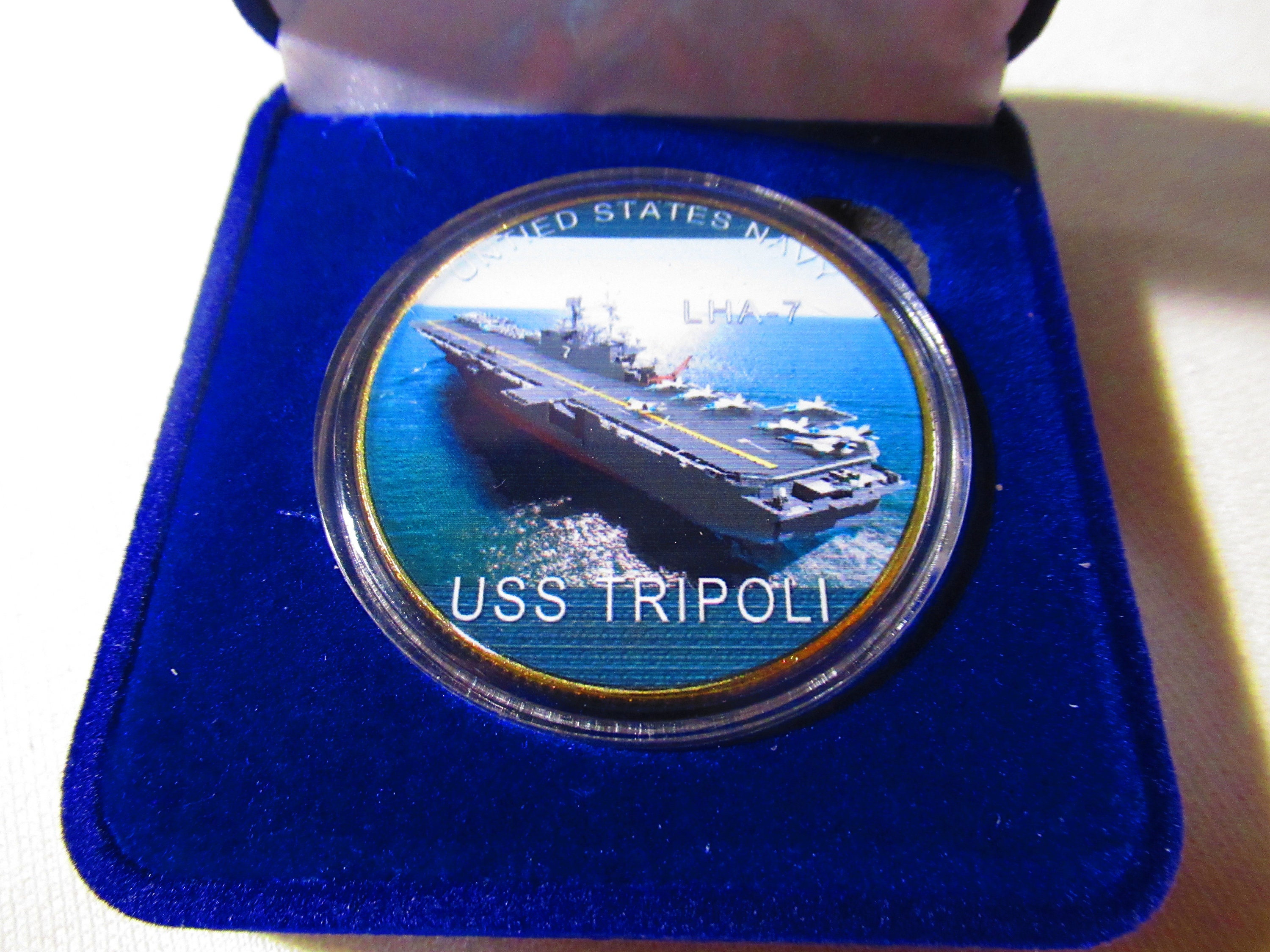 U S Navy - USS TRIPOLI (LHA-7) Challenge Coin - Etsy 日本