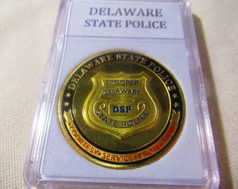 DELAWARE STATE POLICE Challenge Coin