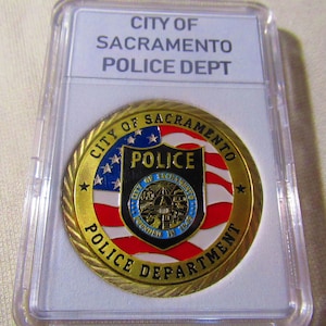 City Of SACRAMENTO POLICE DEPT Challenge Coin