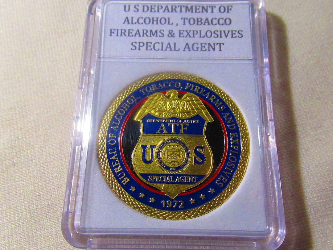 Dept of Alcohol, Tobacco, Firearms & Explosives (ATF) Spec. Agent ...