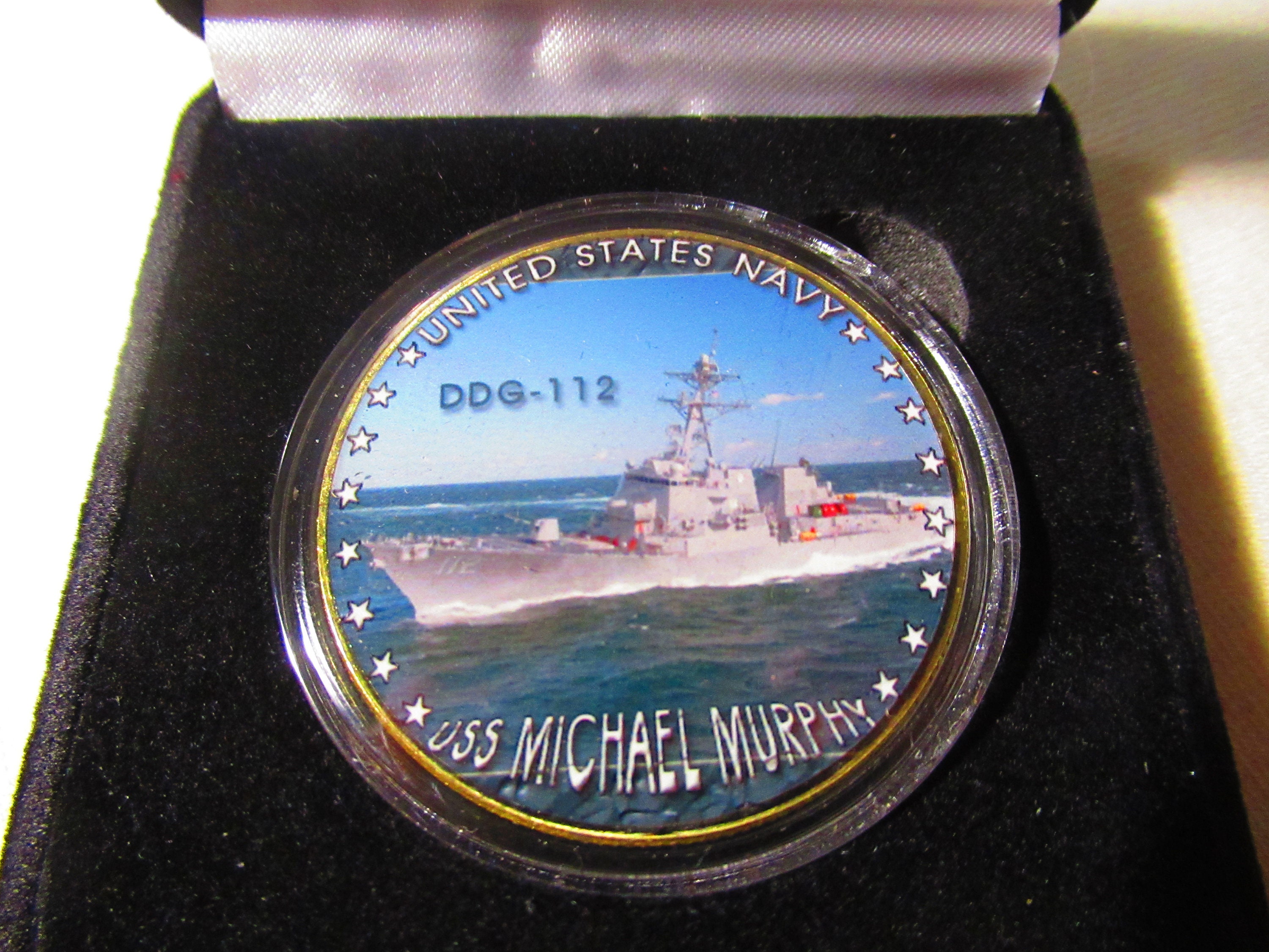 U S Navy - USS Michael Murphy (DDG-112) Challenge Coin