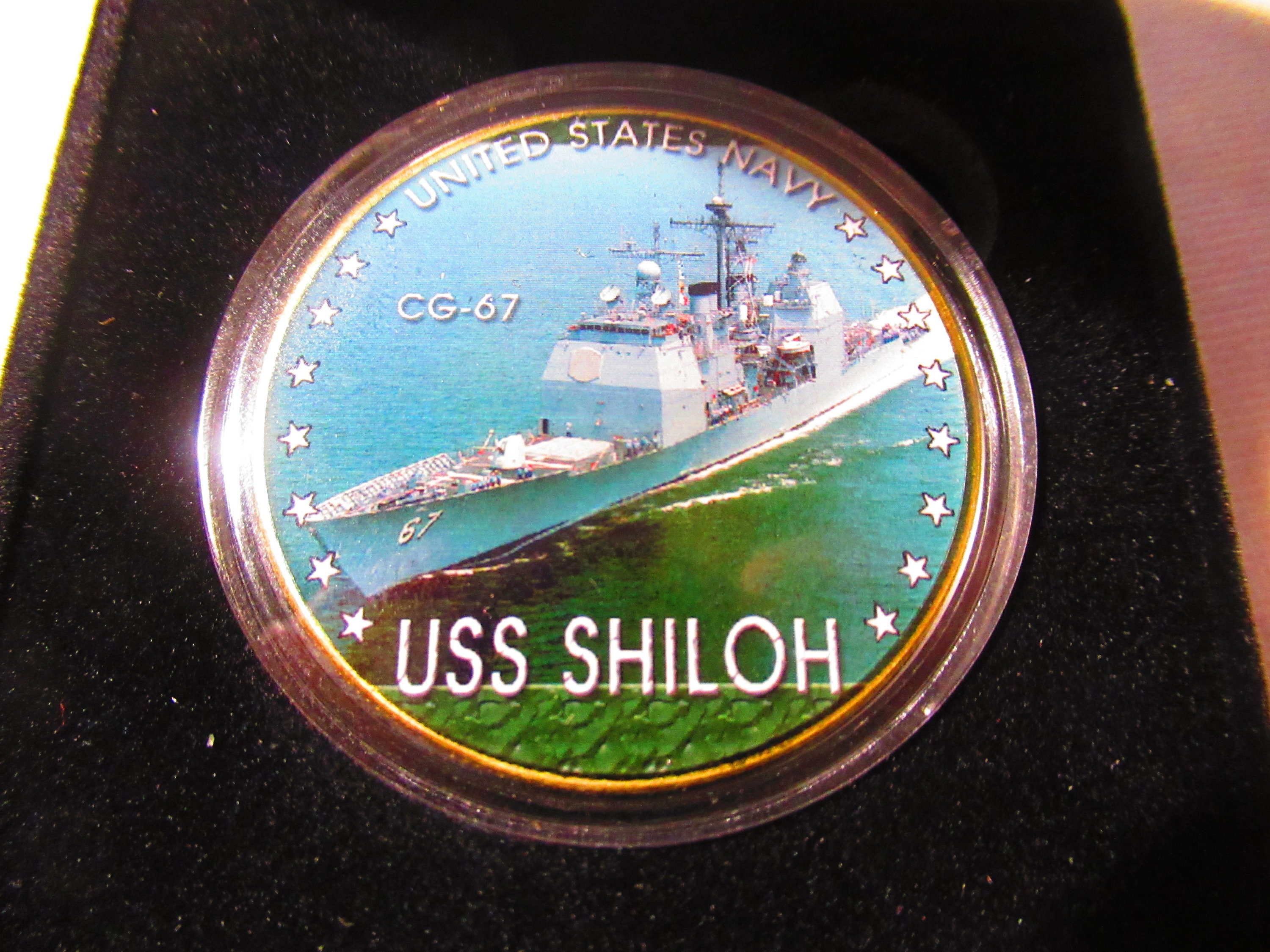 U S Navy - USS SHILOH CG-67 Challenge Coin - Etsy 日本