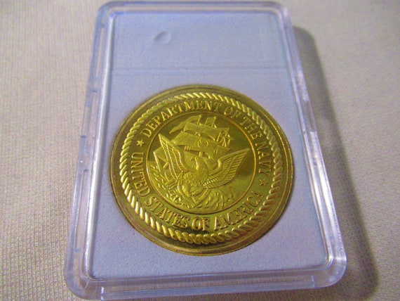 LSD-44 U S NAVY Challenge Coin USS Gunston Hall