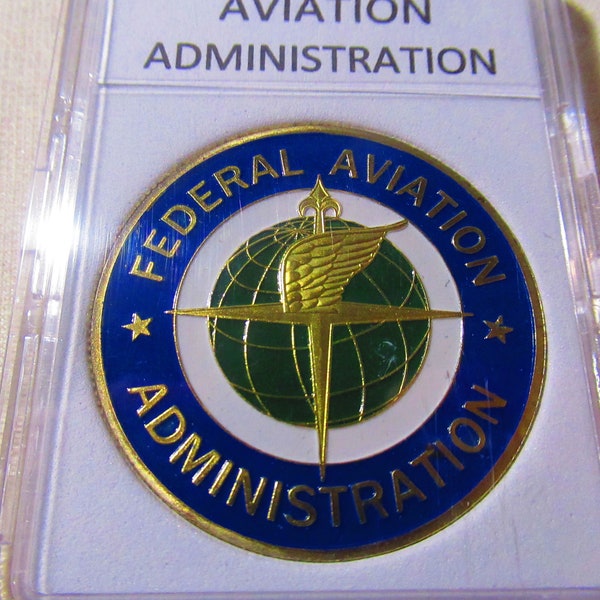 FEDERAL AVIATION ADMINISTRATION (faa) Challenge Coin