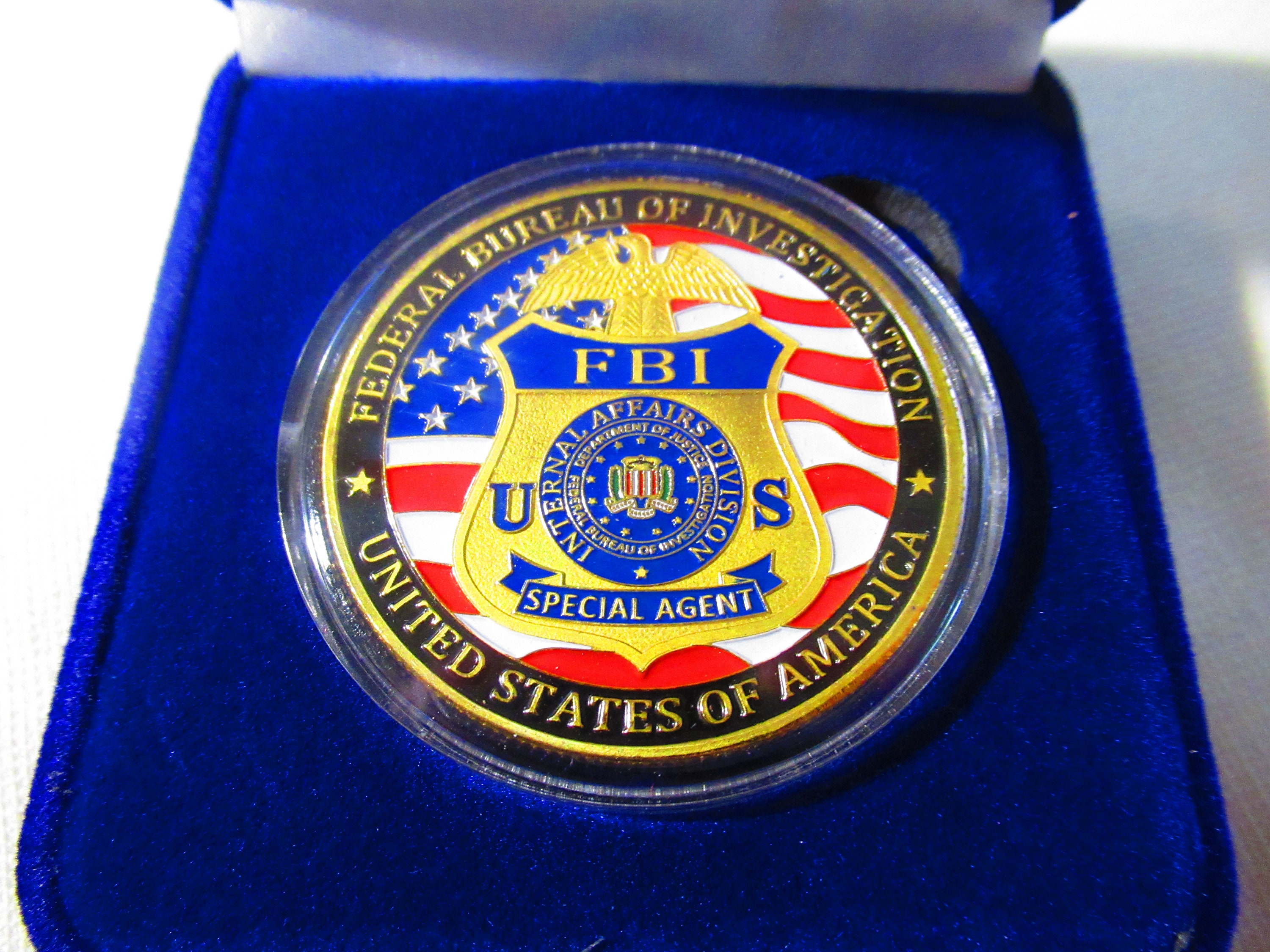 チャレンジコイン　FBI 2 pcs Federal Bureau of Investigation ( FBI ) Challenge Coin