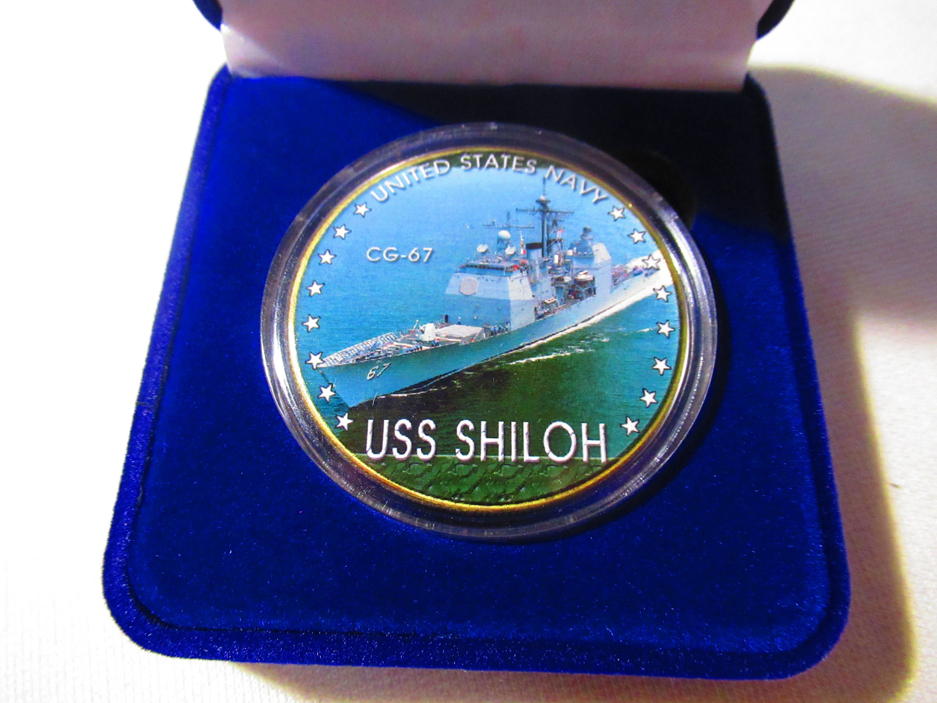 U S Navy - USS SHILOH CG-67 Challenge Coin - Etsy 日本
