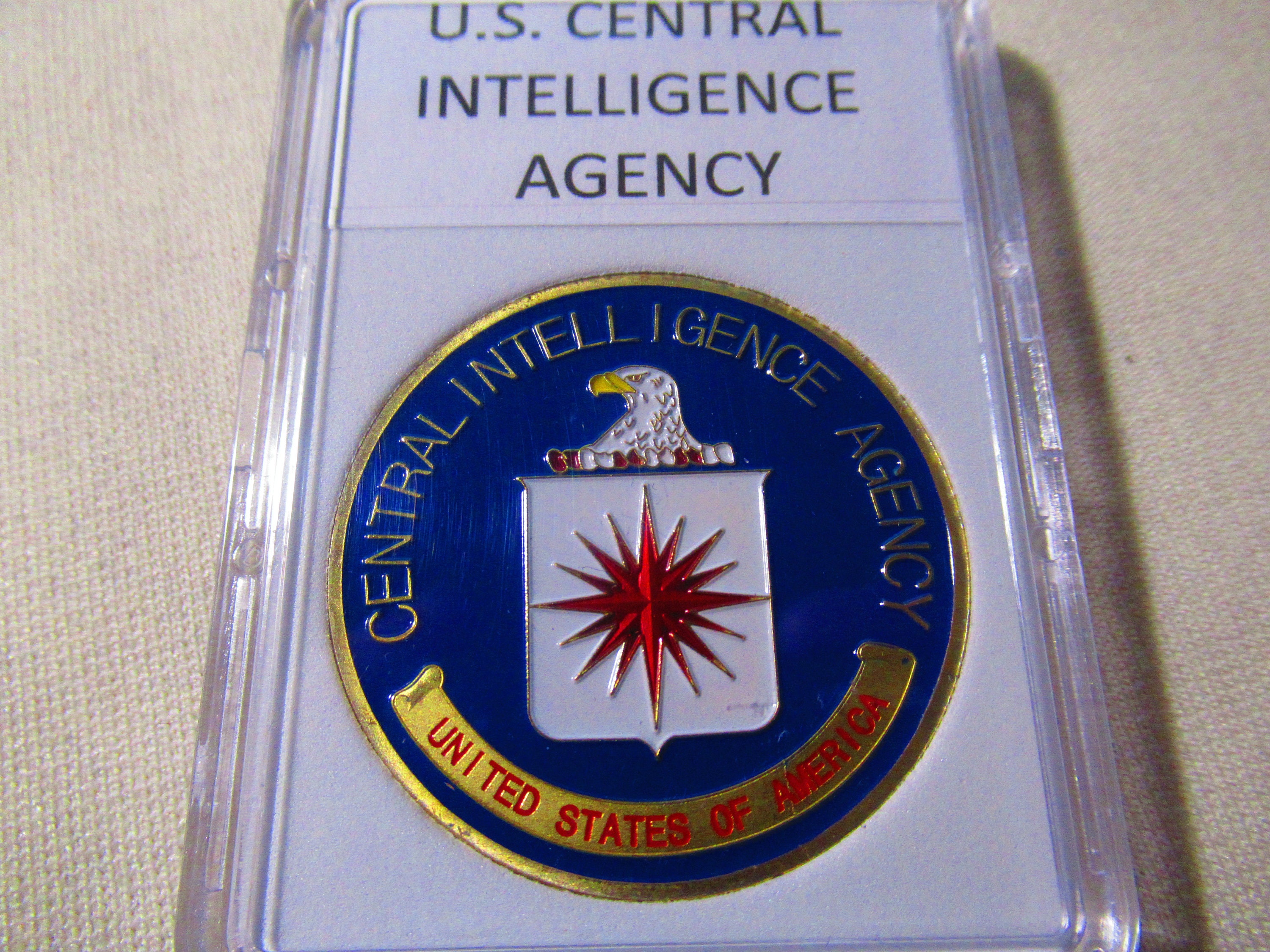 CIA 対テロセンター チャレンジコイン Central Intelligence Agency (CIA) Commemorative Challenge