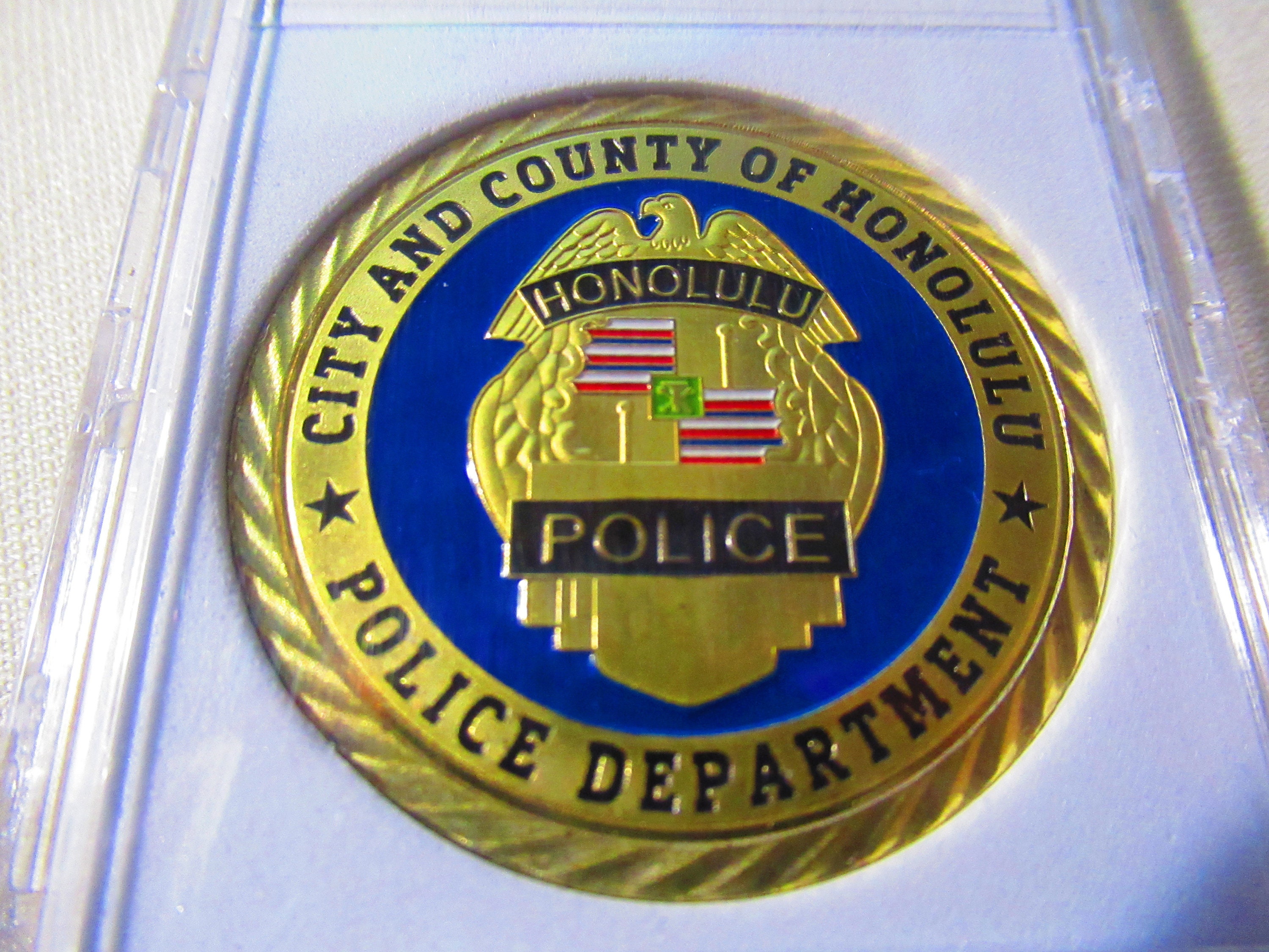 City of HONOLULU POLICE Dept Challenge Coin - Etsy 日本