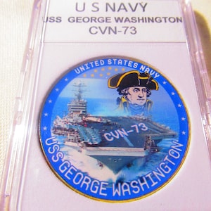 U S NAVY - USS George Washington / CVN-73 Challenge Coin